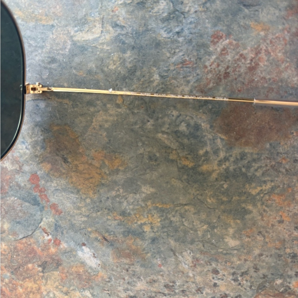 Ray-Ban Gold Aviator Sunglasses classic.Size L. New , no box - Picture 10 of 12